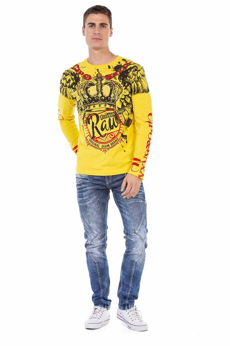 CL451bluza męska z nadrukiem