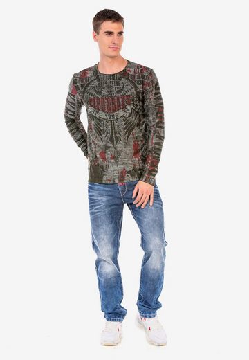 CL466 bluza męska z nadrukiem