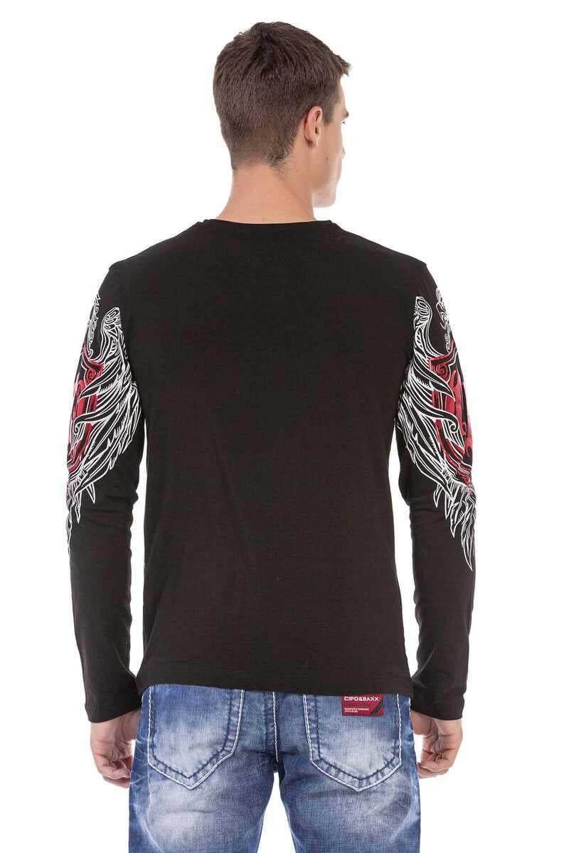 CL477 bluza męska z nadrukiem