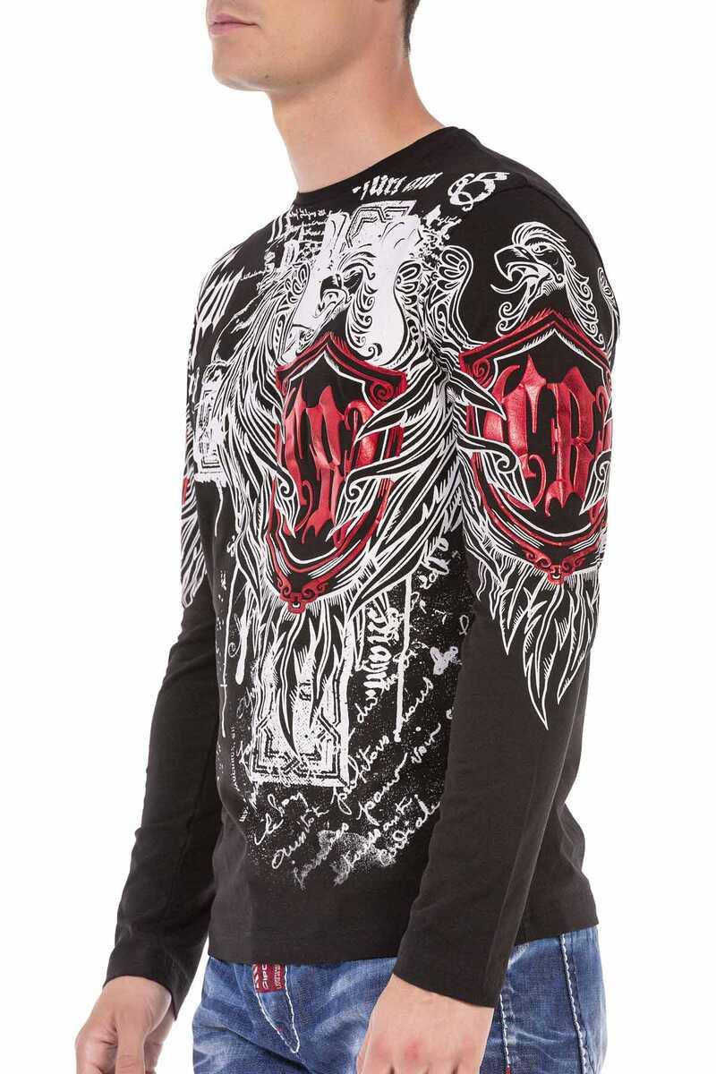 CL477 bluza męska z nadrukiem