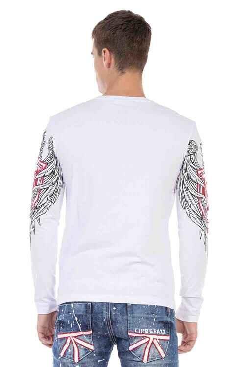 CL477 bluza męska z nadrukiem