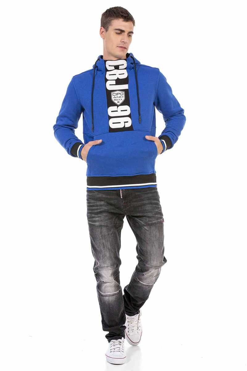 CL478 bluza męska z nadrukiem