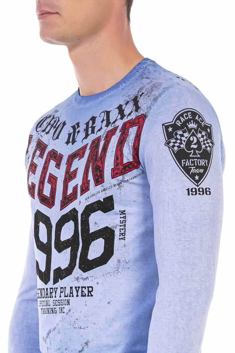 CL486 bluza męska z nadrukiem