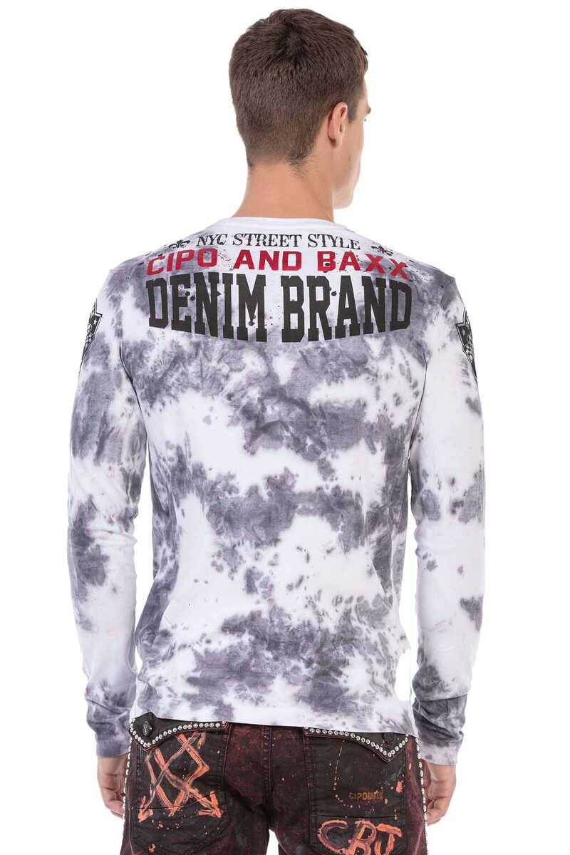 CL486 bluza męska z nadrukiem