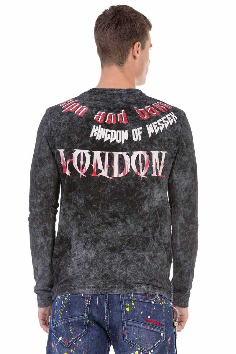 CL499 bluza męska z nadrukiem