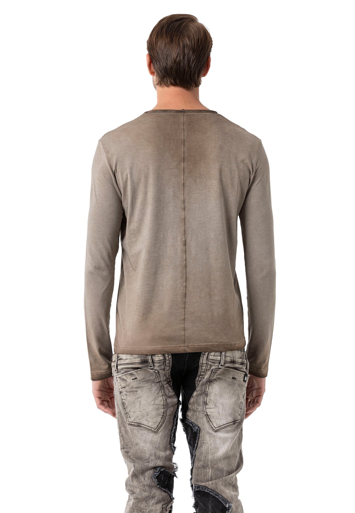 CL512 bluza męska w batikowym stylu