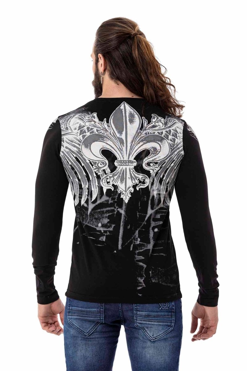 CL516 bluza męska z nadrukiem