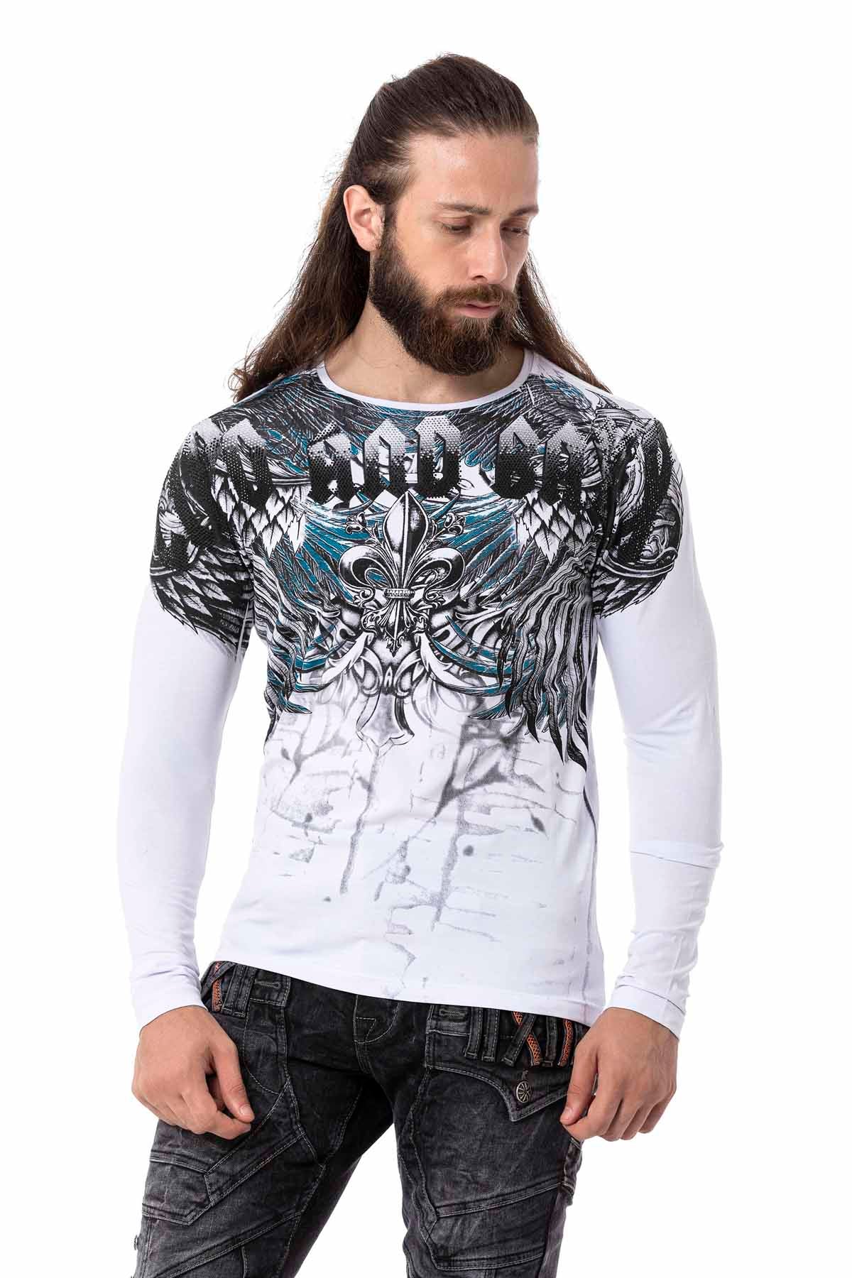 CL516 bluza męska z nadrukiem