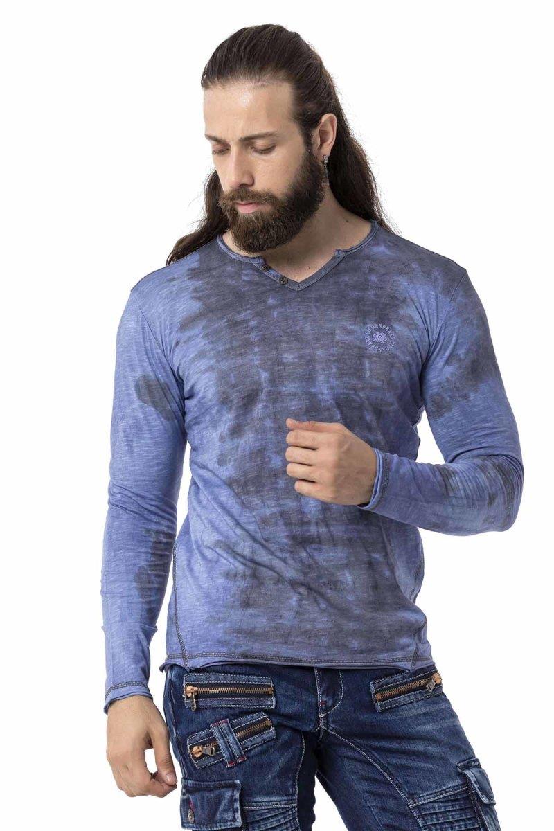 CL517 bluza męska w batikowym stylu