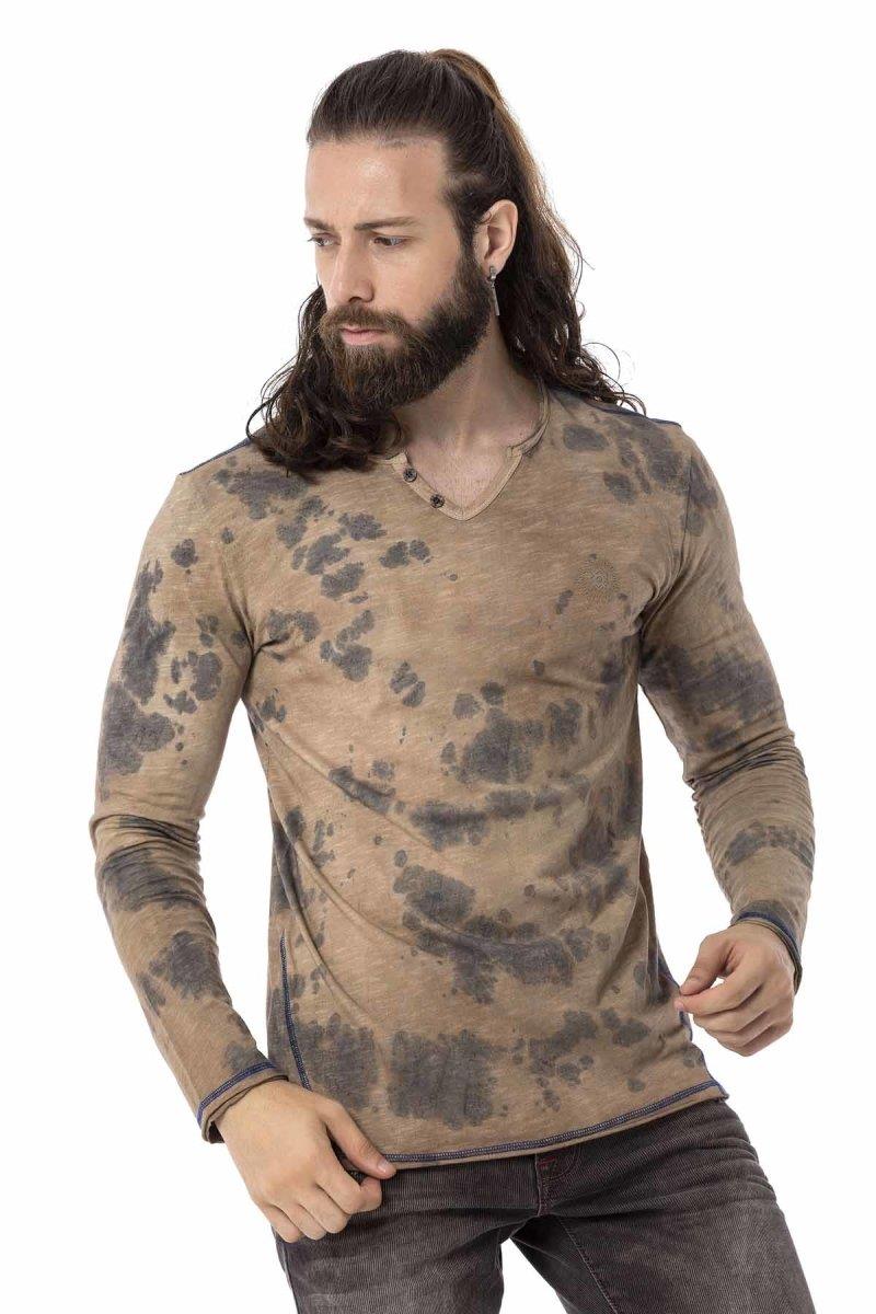 CL517 bluza męska w batikowym stylu