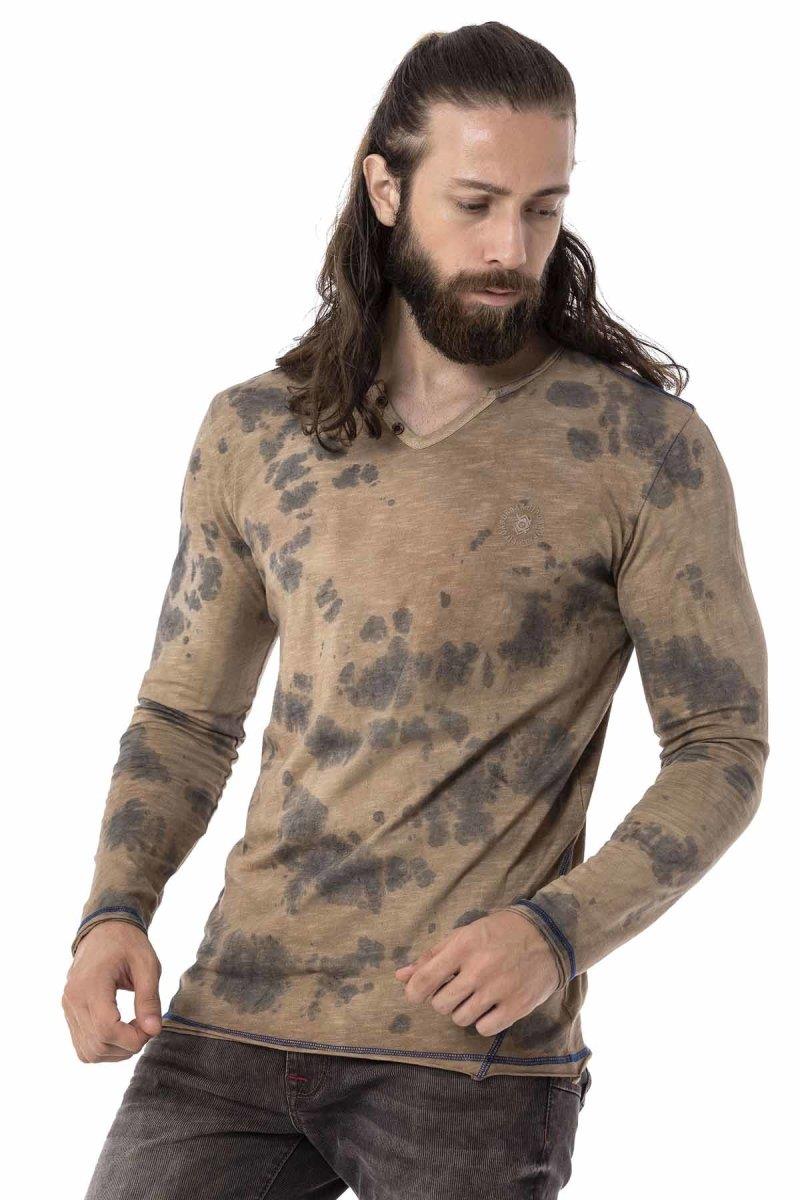 CL517 bluza męska w batikowym stylu
