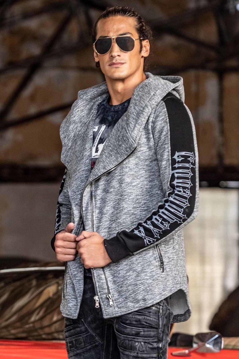 CL526 Herren Sweatjacke in extravagantem Look
