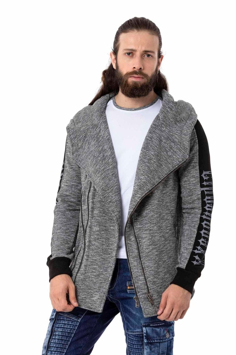 CL526 Herren Sweatjacke in extravagantem Look