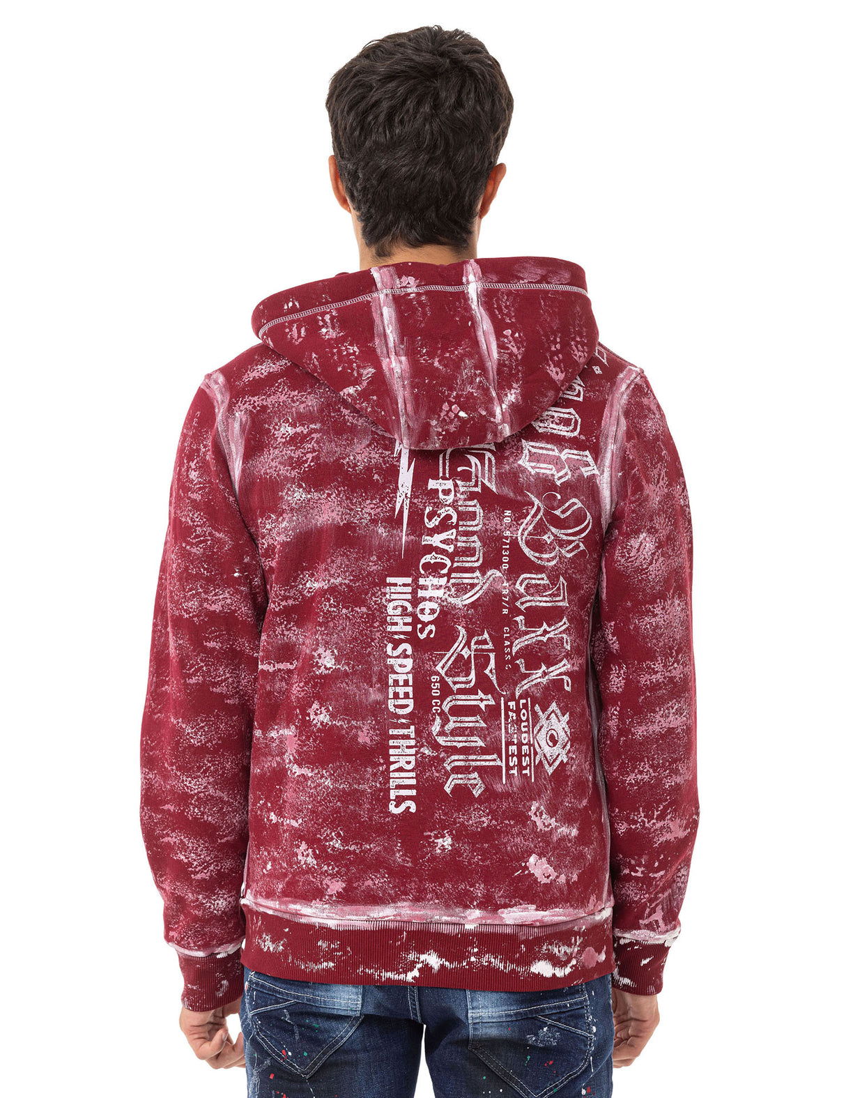 CL544 bluza męska z kapturem