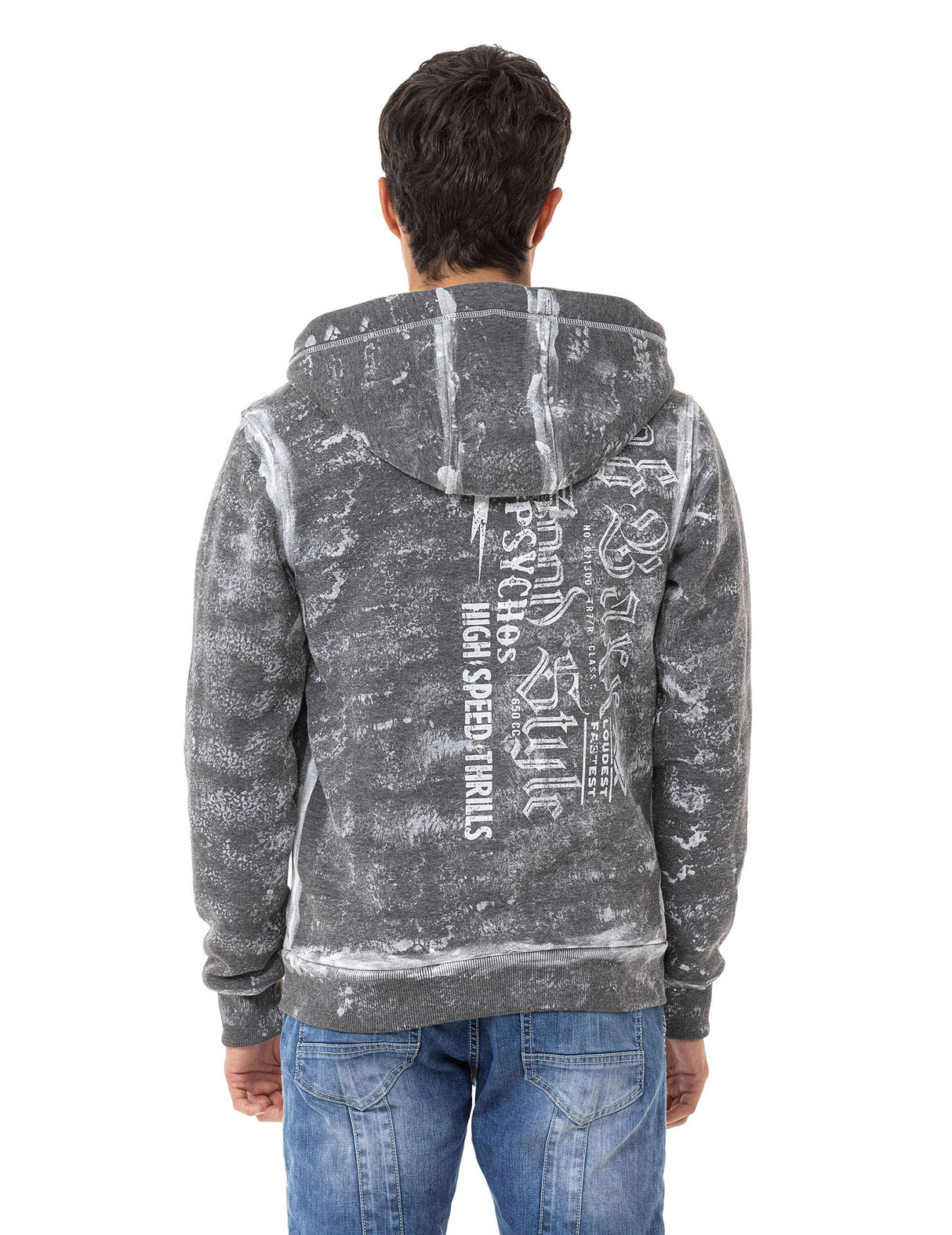 CL544 Sudadera Estampada para Hombre