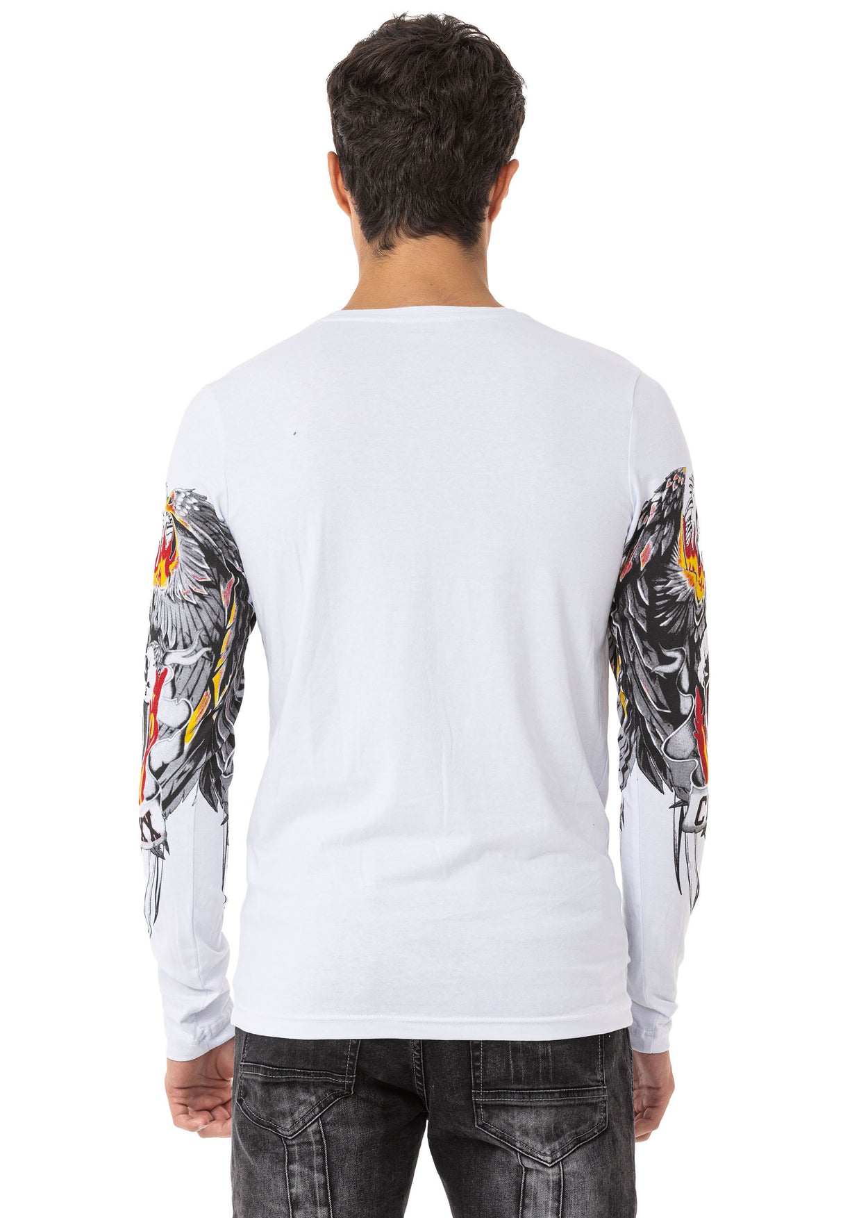 CL553 bluza męska z kapturem