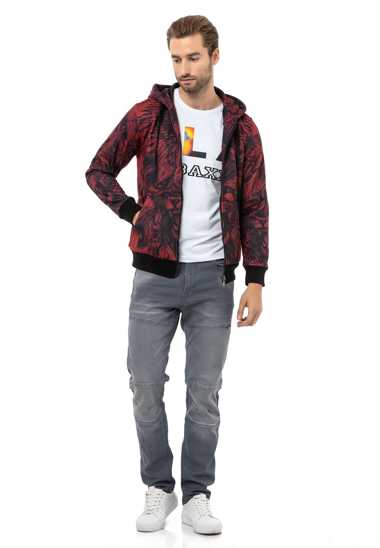 CL559 bluza męska z kapturem