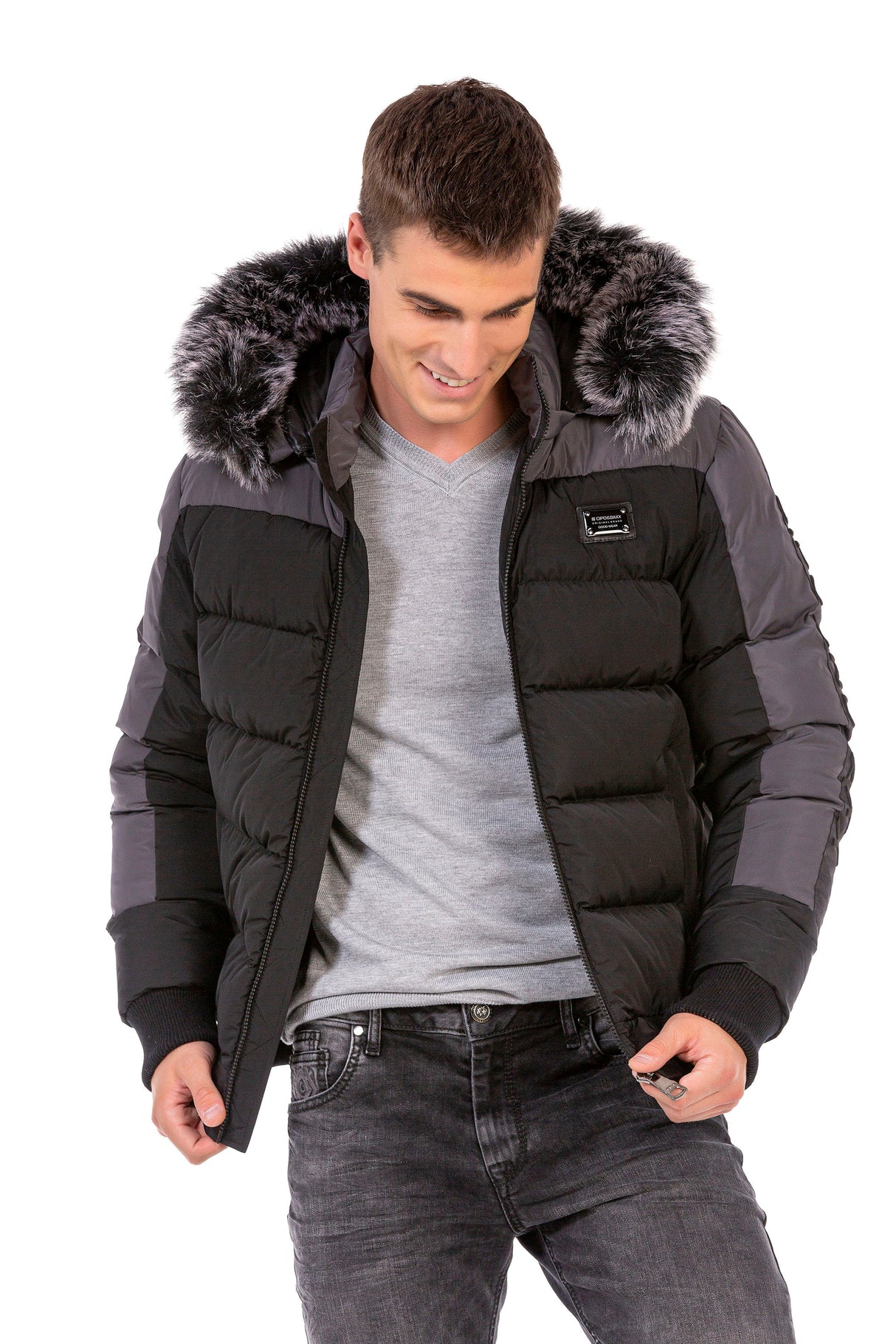CM182 Hombre chaqueta de invierno