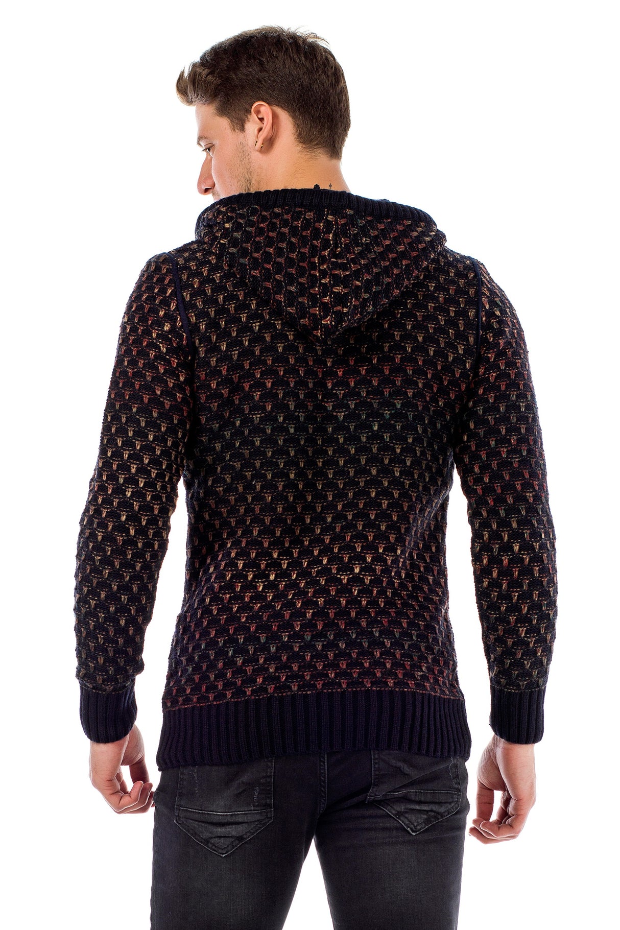 MĘSKI BLUZA Z KAPTUREM CP183