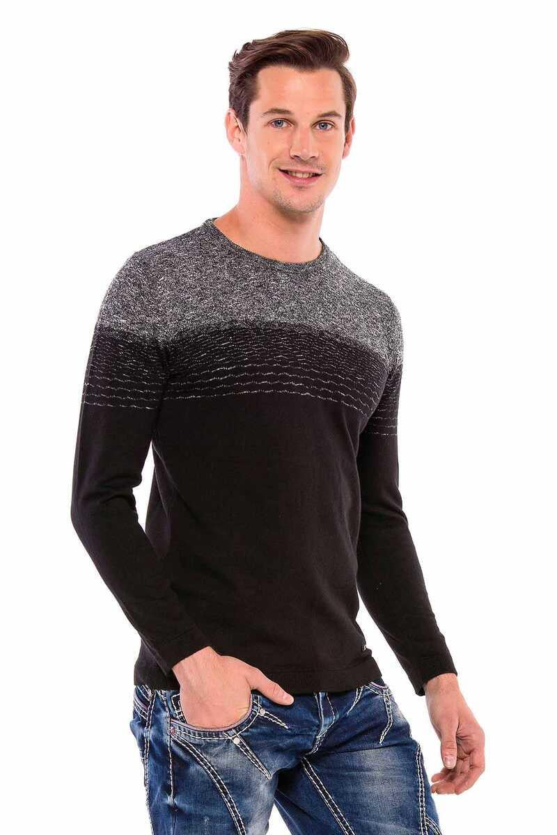 CP200 sweter męski klasyczny