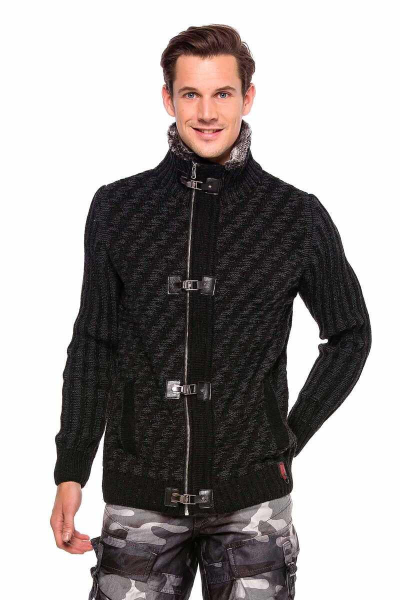 CP213 sweter męski rozpinany