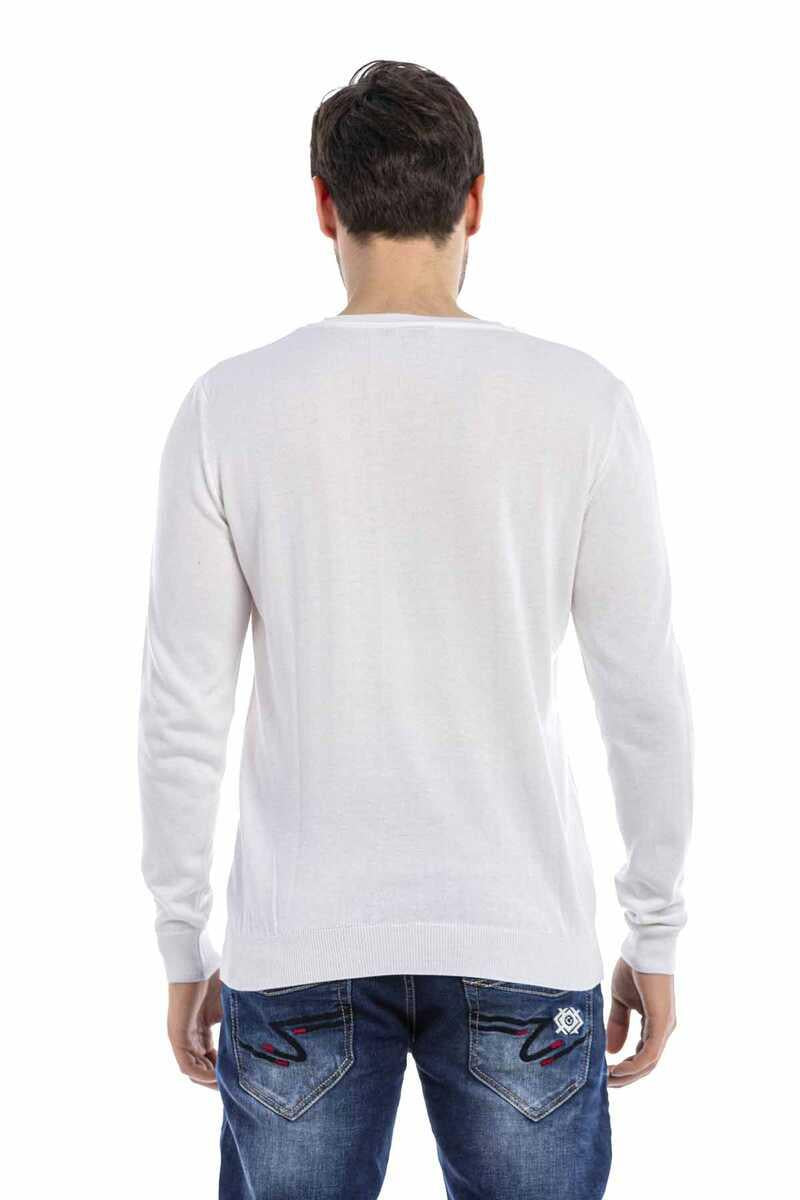 CP242 sweter męski klasyczny