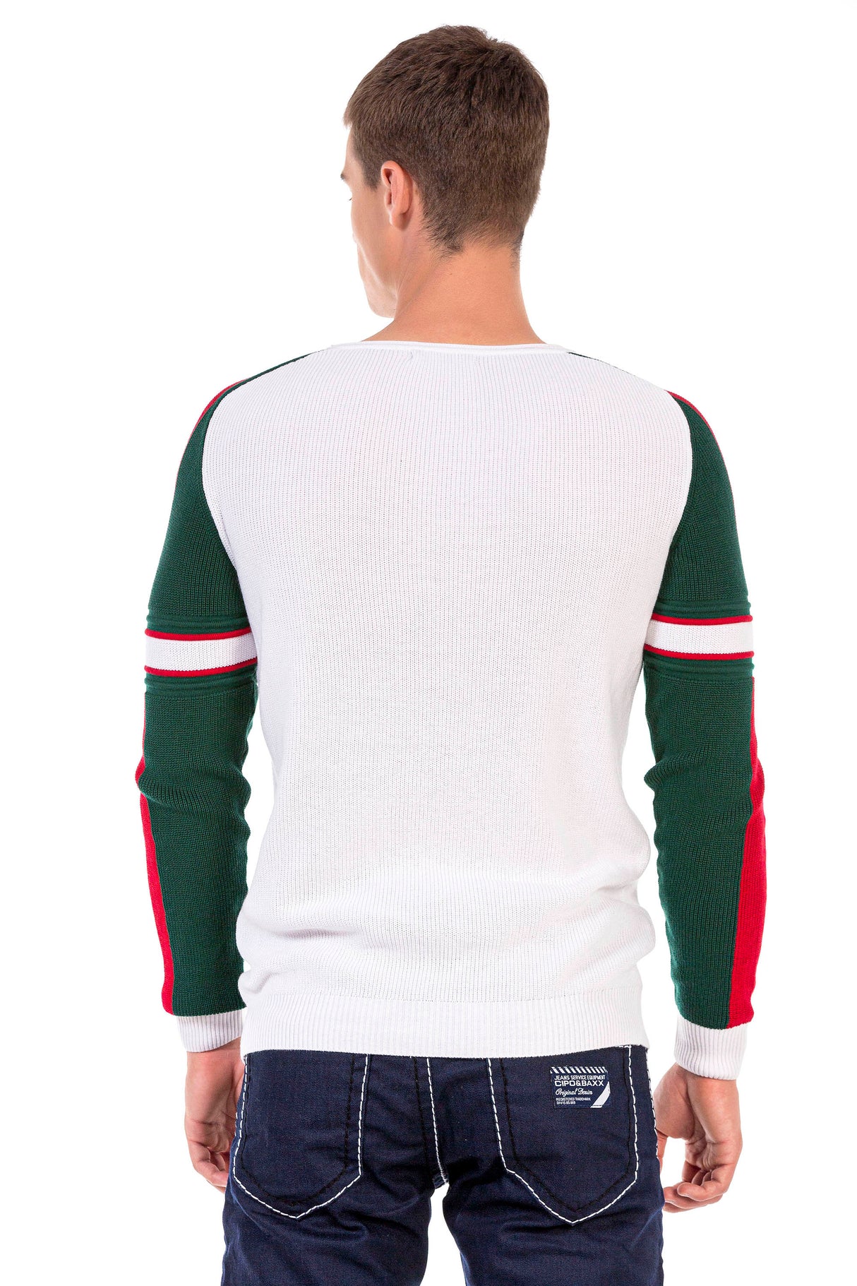 CP249 sweter męski w klasycznym stylu