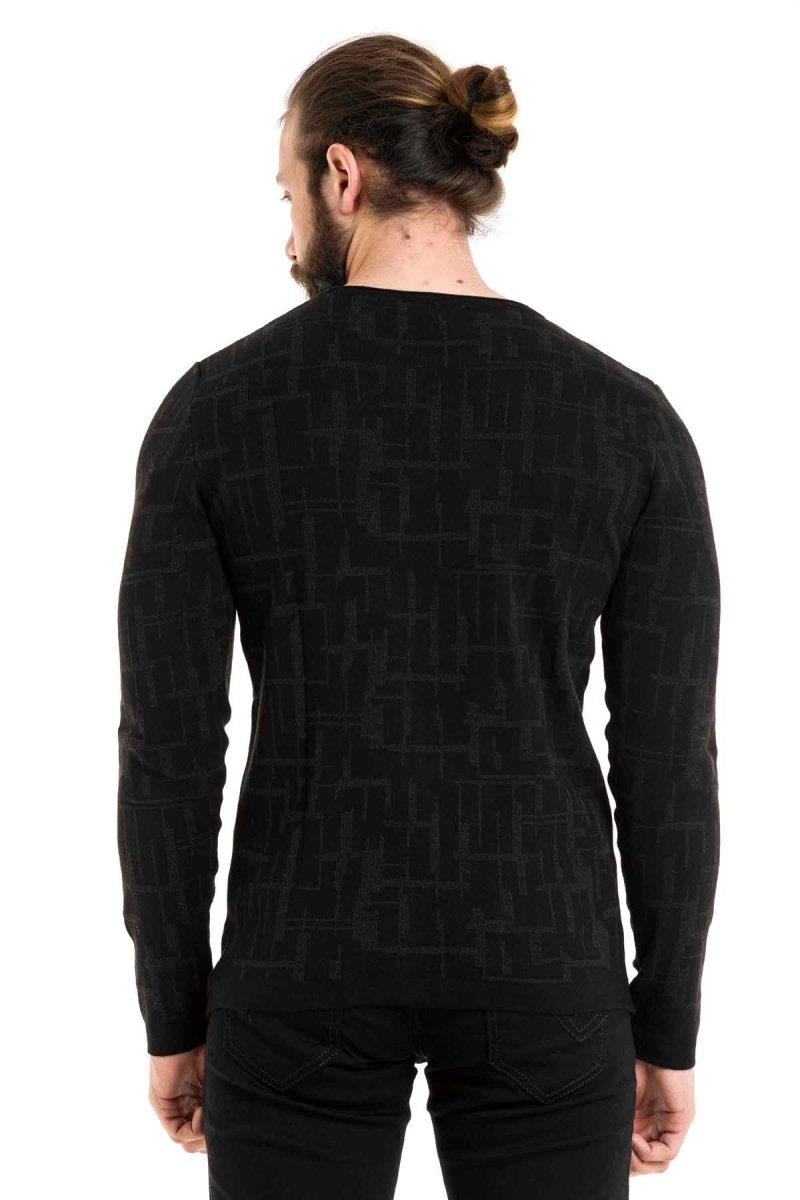 CP277 sweter męski klasyczny