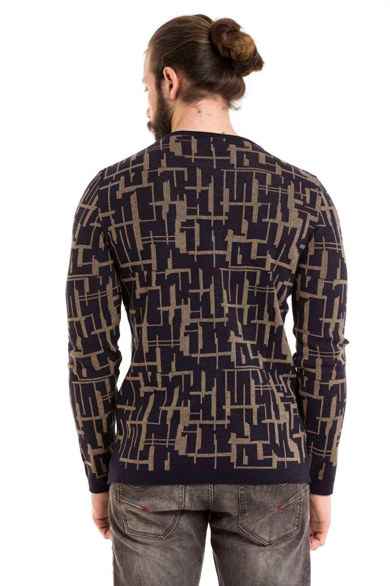 CP277 sweter męski klasyczny