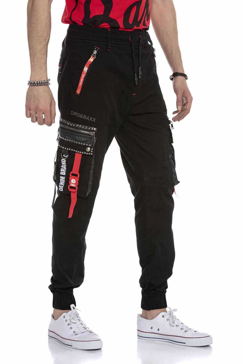 CR132 spodnie w stylu dresowym