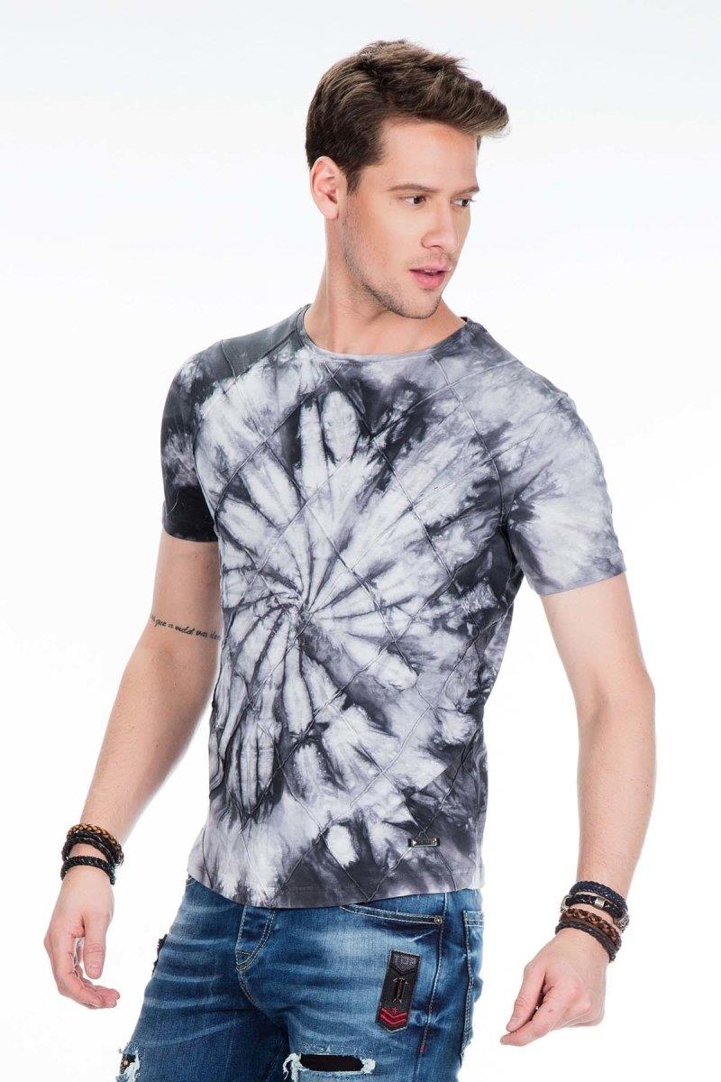 CT406 Herren T-Shirt mit coolem Batik-Muster
