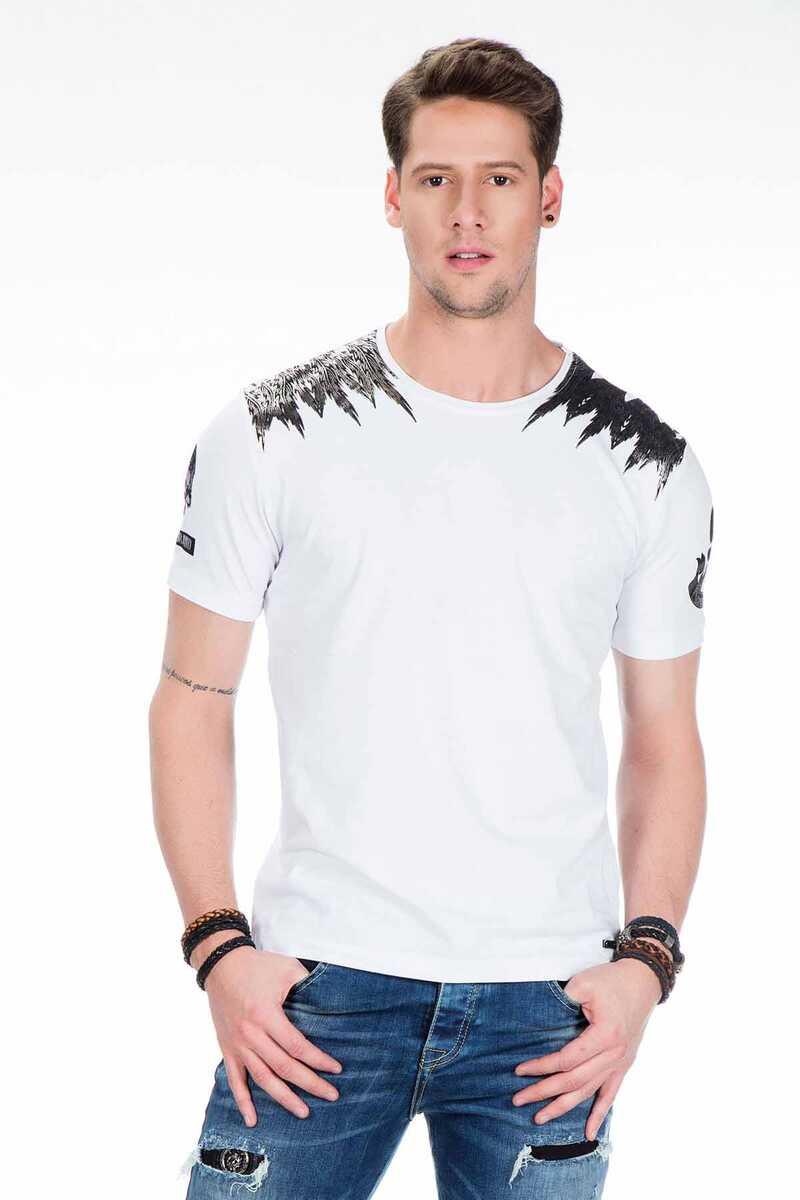 CT409 Men's T-shirt with all-over print