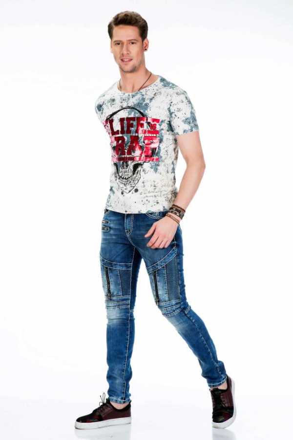 CT410 t-shirt męski z nadrukiem