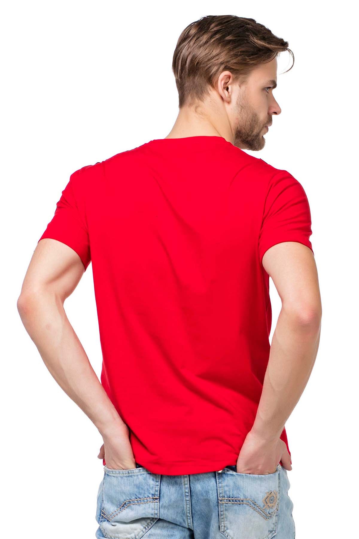 CT421 t-shirt męski z aplikacjami