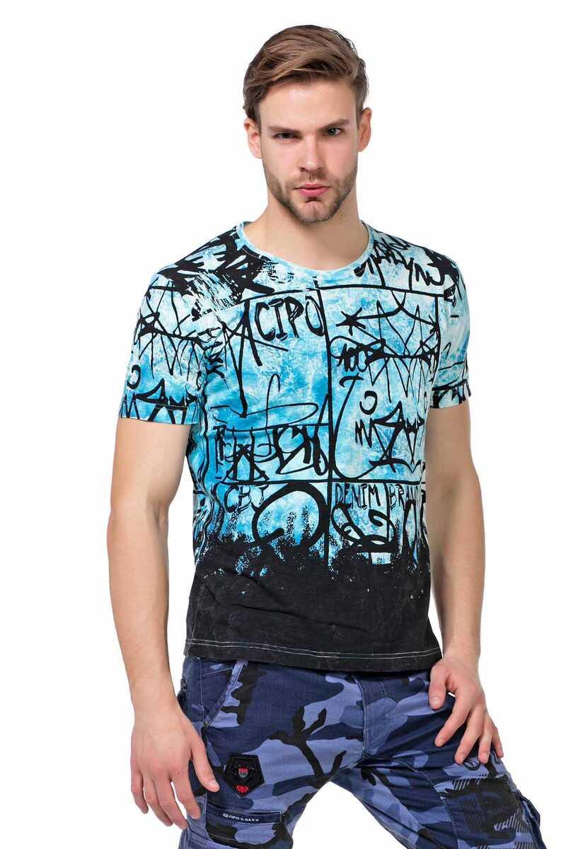 Camiseta para hombres CT456 con un estampado todo casual