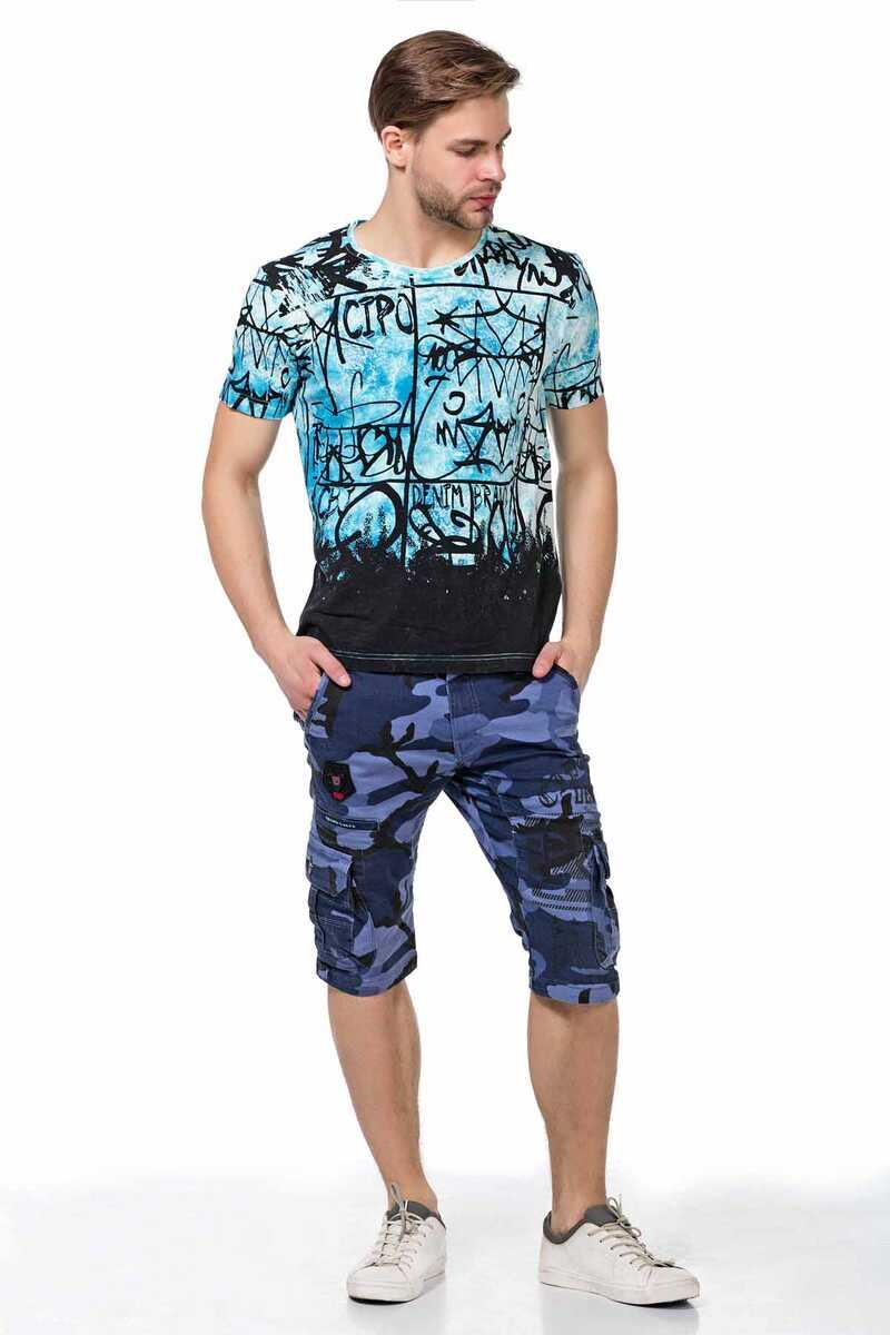Camiseta para hombres CT456 con un estampado todo casual