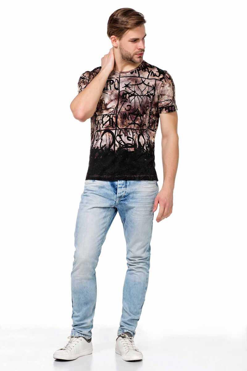 Camiseta para hombres CT456 con un estampado todo casual
