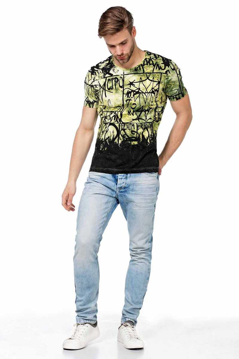 Camiseta para hombres CT456 con un estampado todo casual