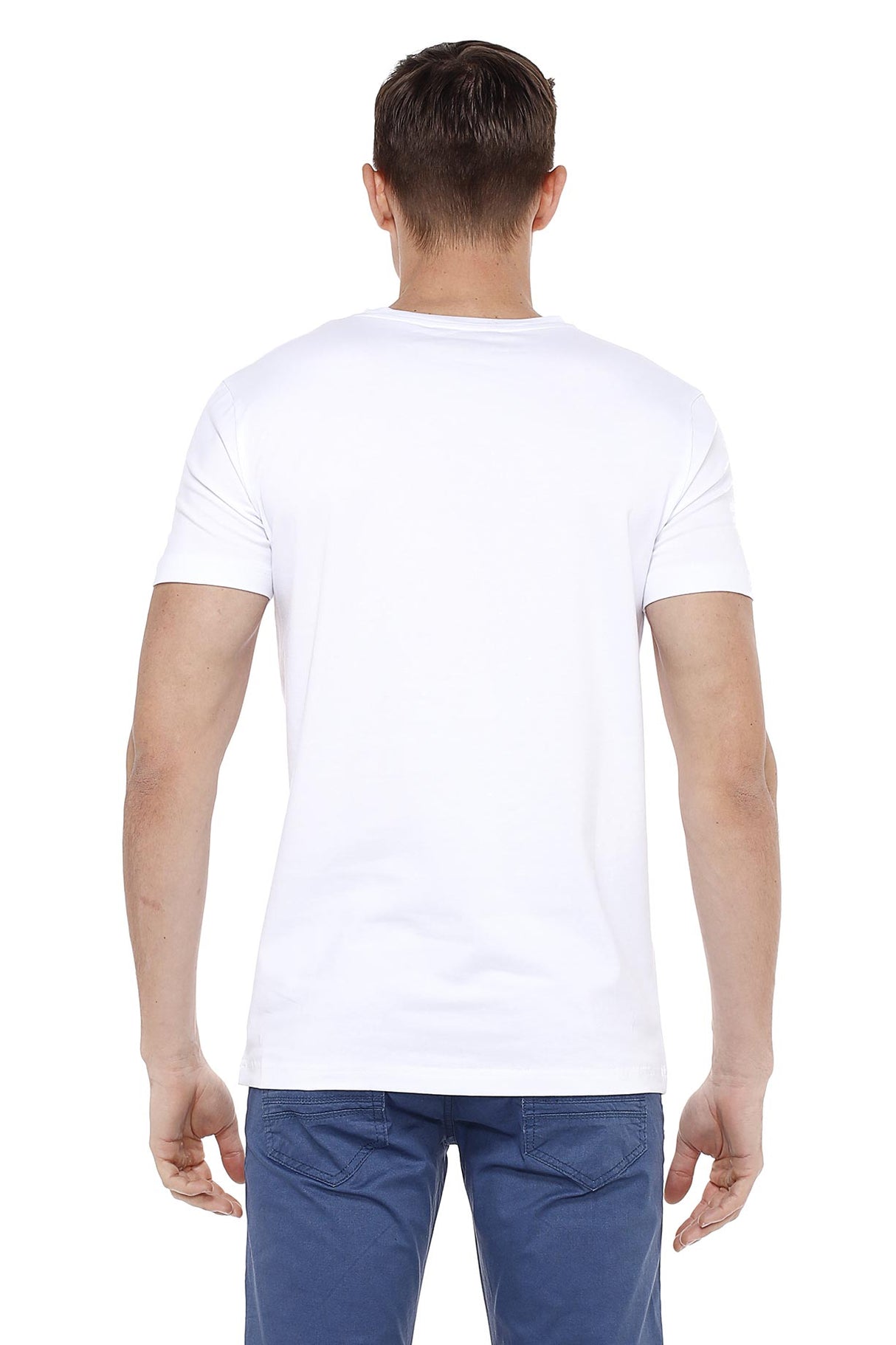 CT523 t-shirt męski z nadrukiem