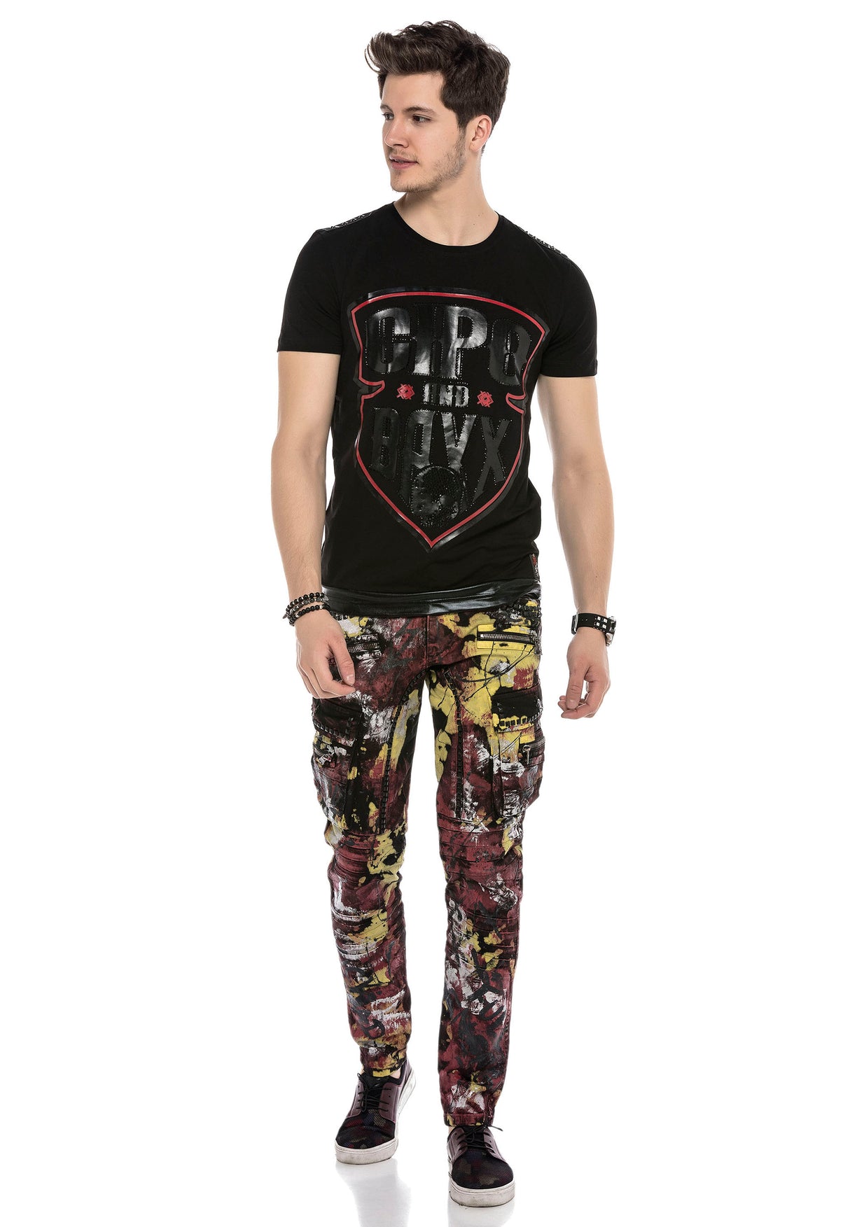 CT539 t-shirt męski z logo