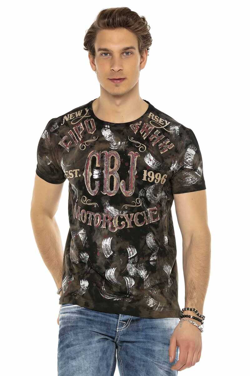 CT560 t-shirt męski z nadrukiem vintage