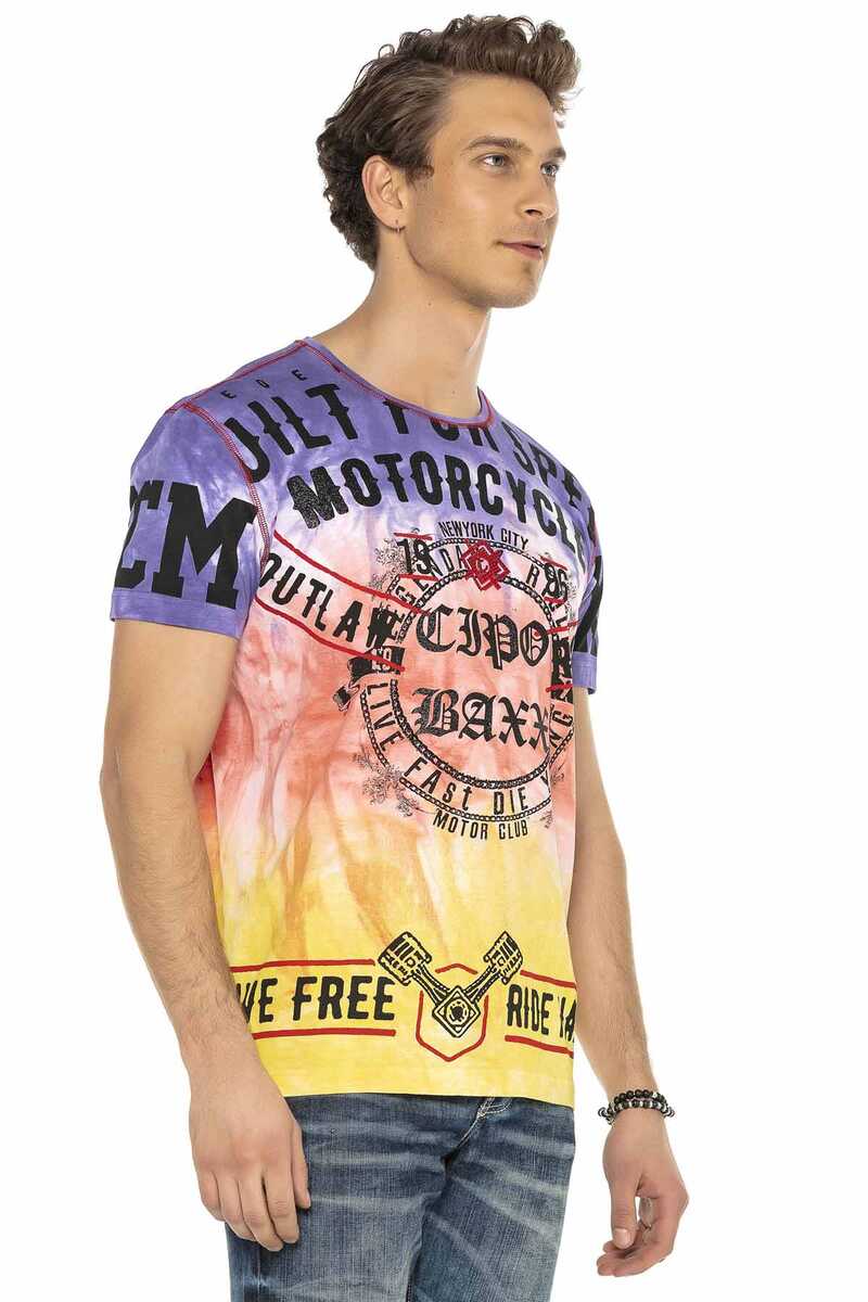 CT580 t-shirt męski cieniowany