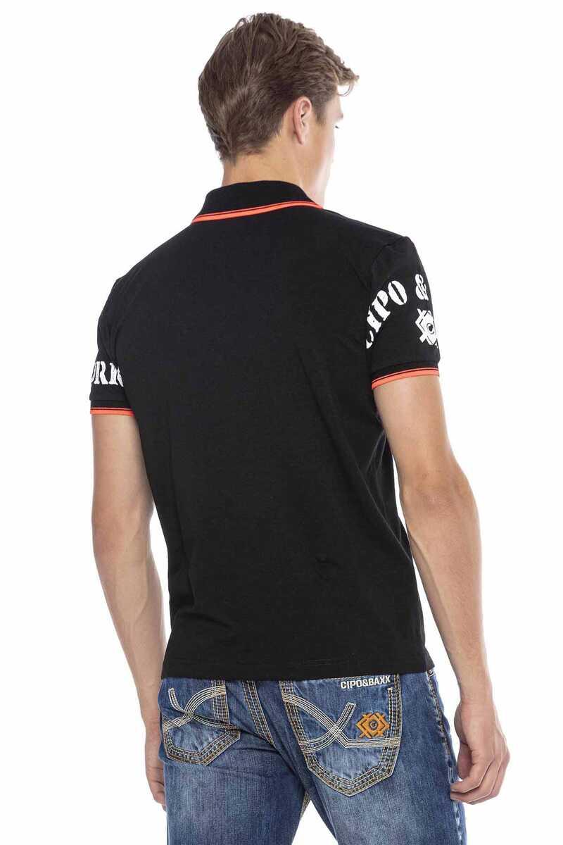 CT603 t-shirt męski polo z nadrukiem