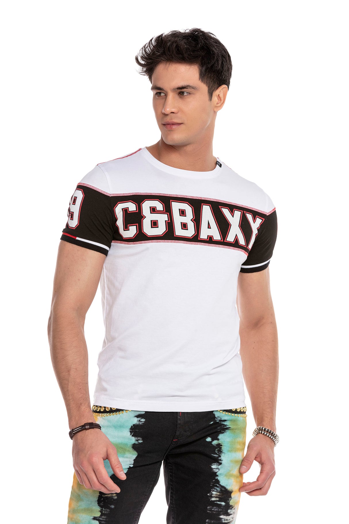 CT631 t-shirt męski w sportowym stylu