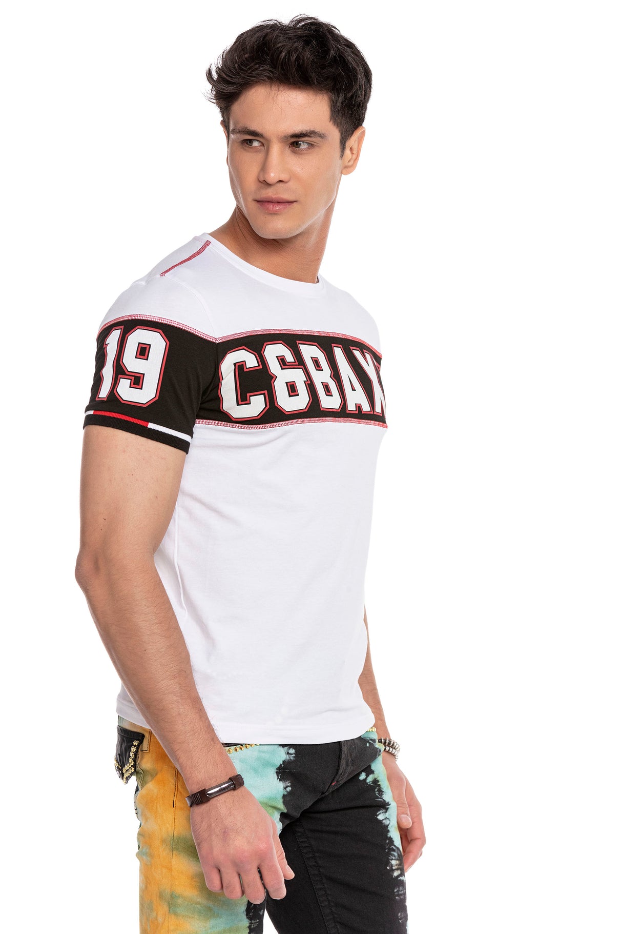 CT631 t-shirt męski w sportowym stylu