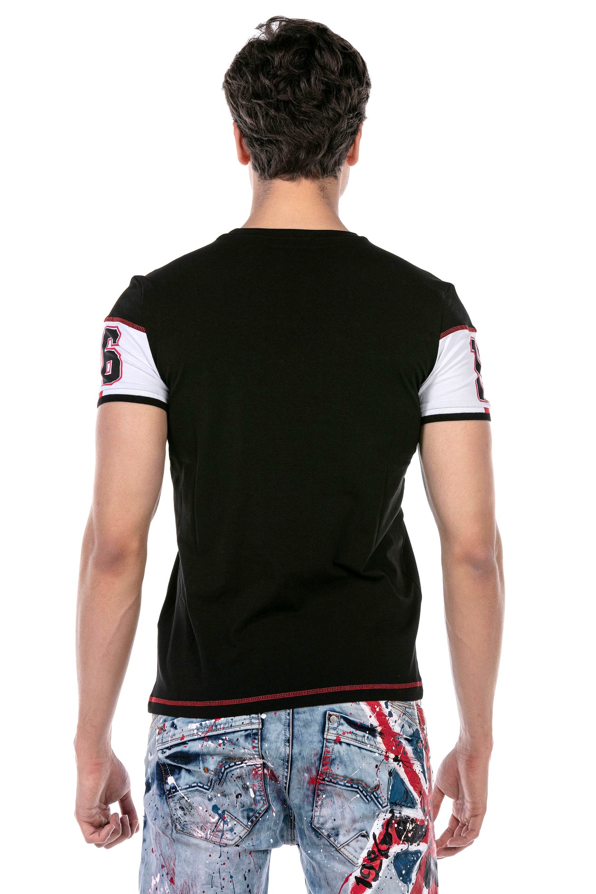 CT631 t-shirt męski w sportowym stylu