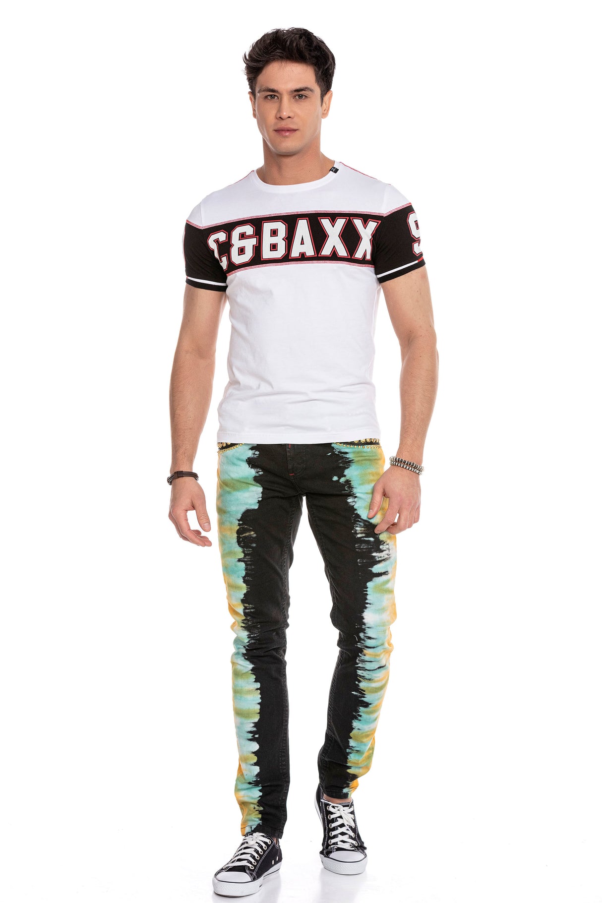 CT631 t-shirt męski w sportowym stylu