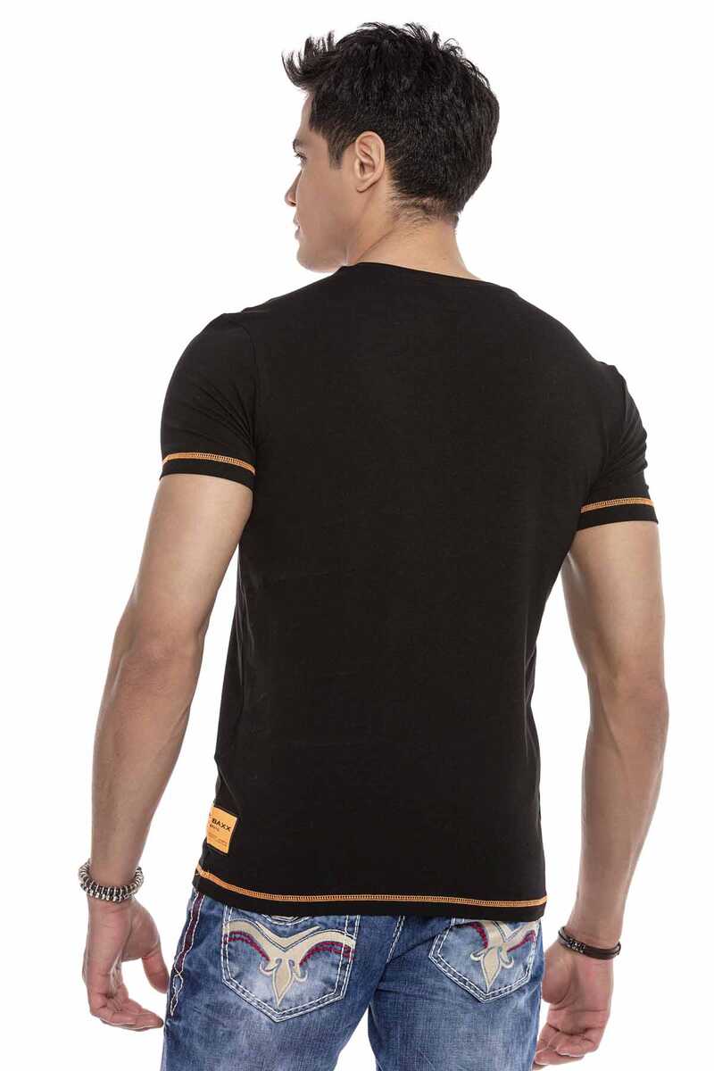 CT644 t-shirt męski z nadrukiem