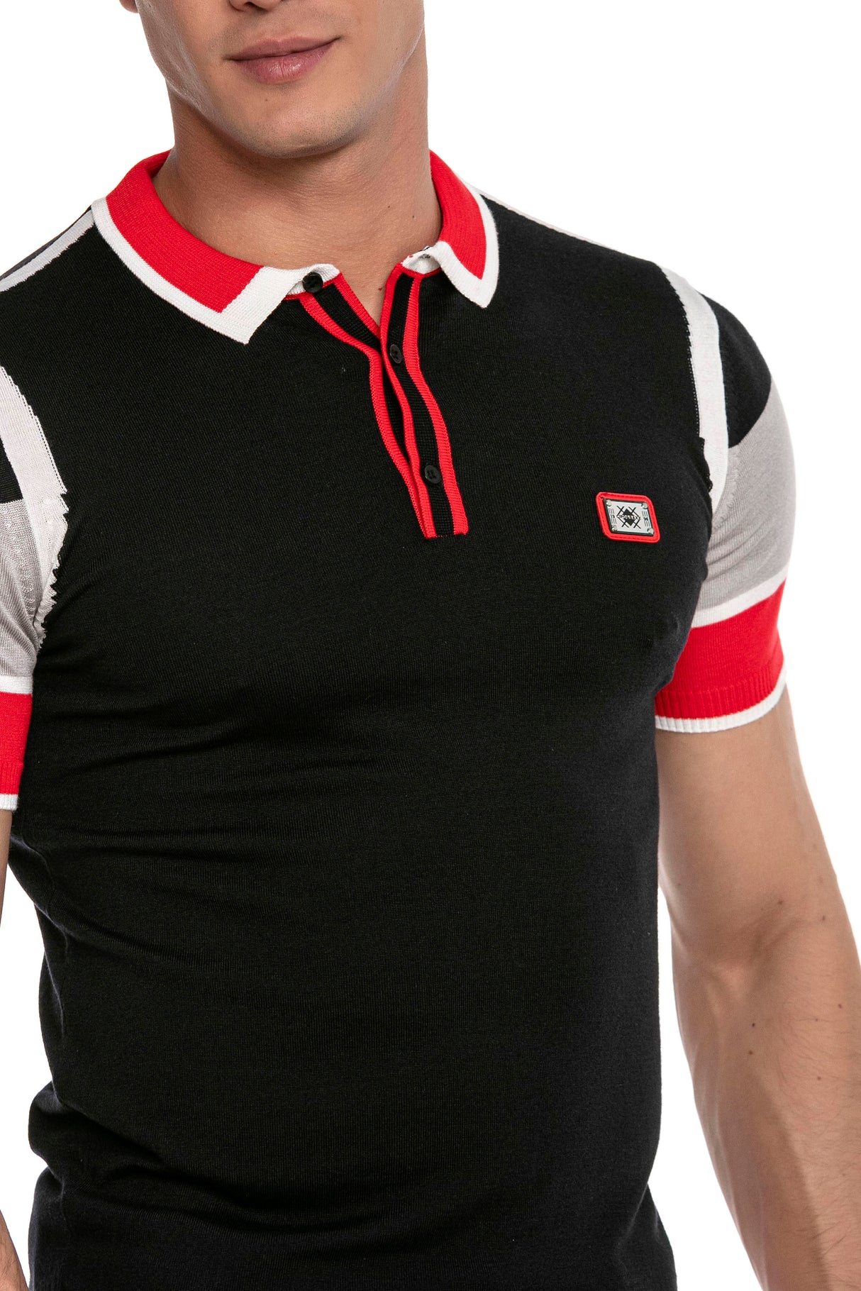 CT651 t-shirt męski dzianinowy