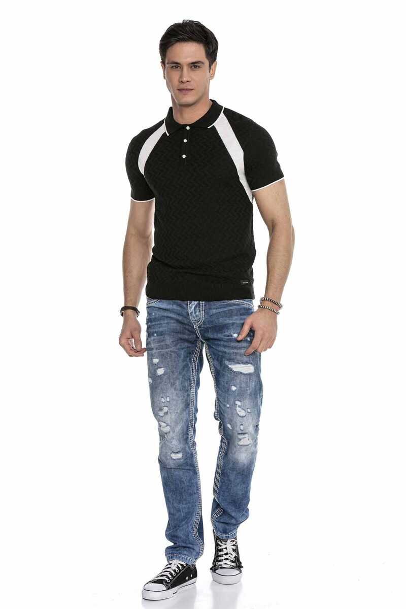 CT652 t-shirt męski polo